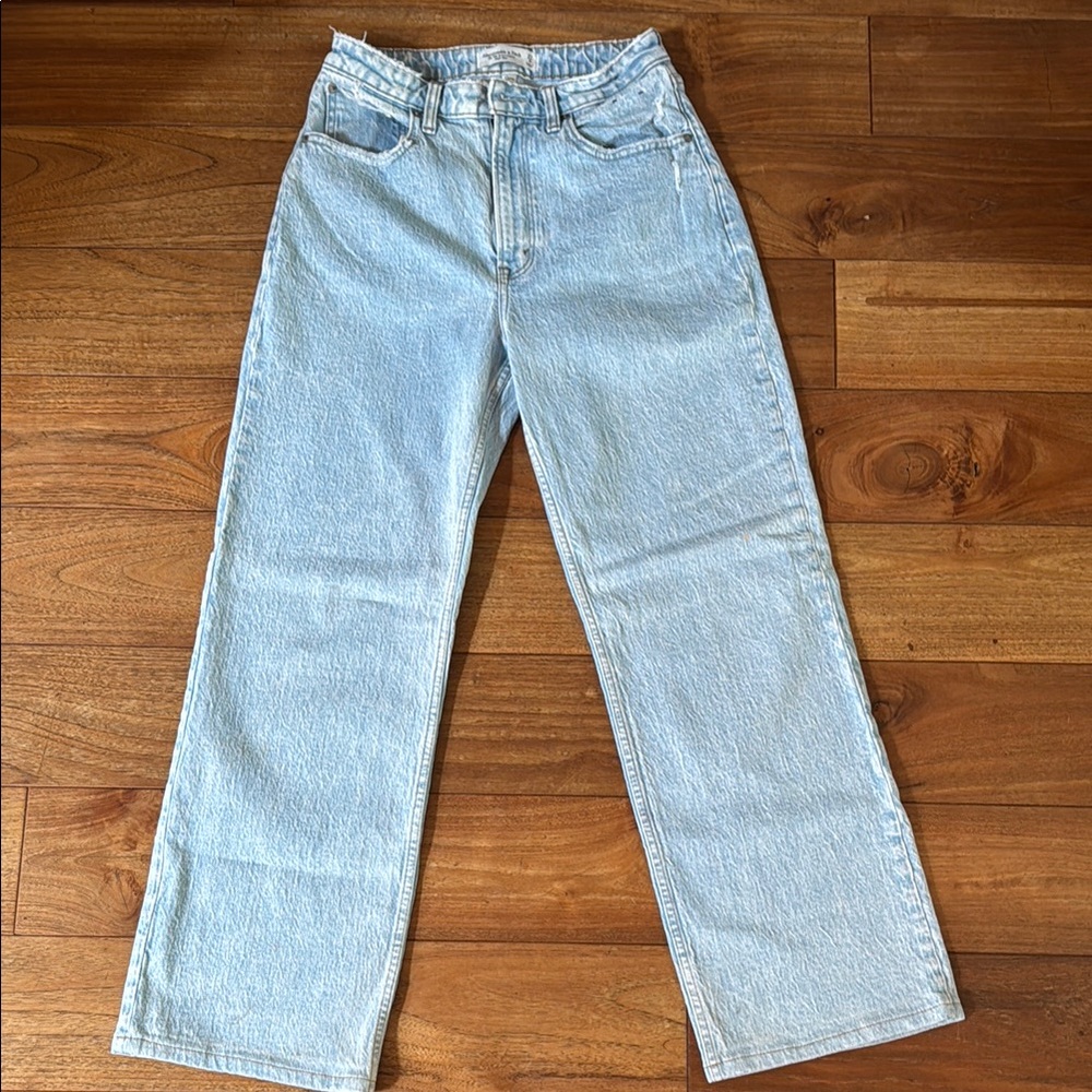 Abercrombie & Fitch Light Blue Straight Leg Women's Jeans